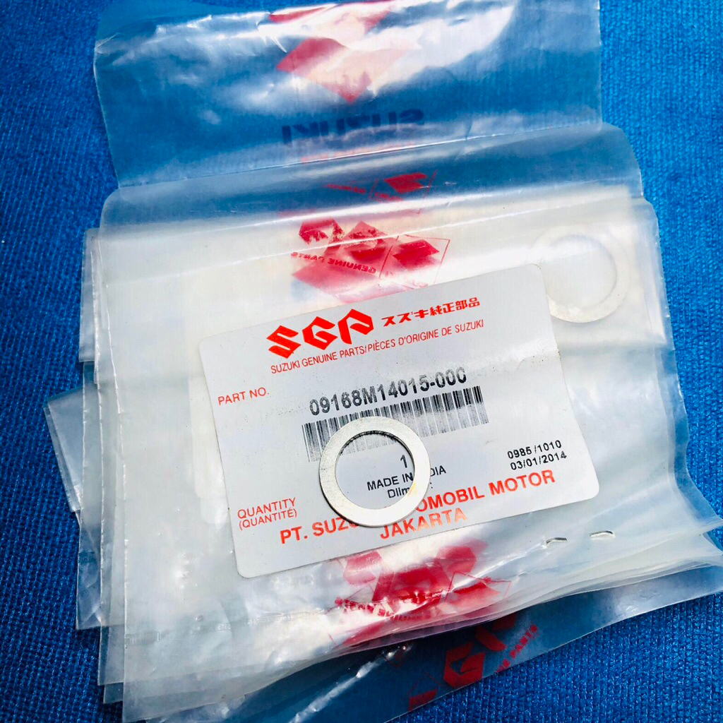 ring baut oil cooler pendingin oli suzuki fxr reider satria fu nos original