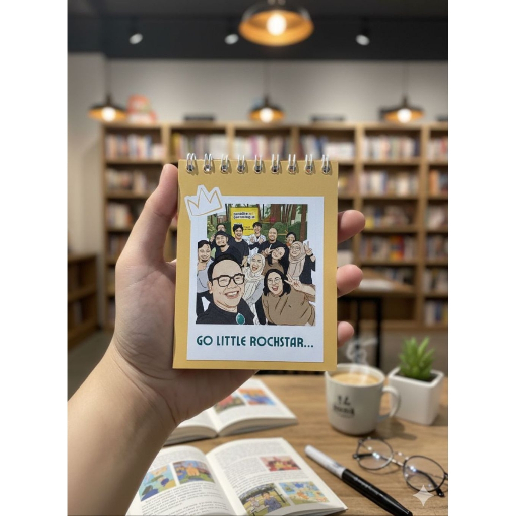 Custom Notebook A7 – Murah Meriah & Berkesan