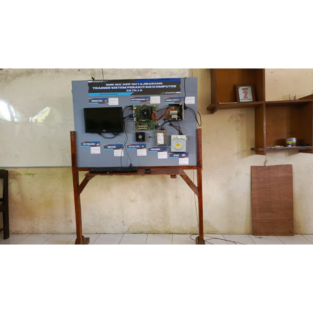 Trainer pc, spek i3 gen 2,storage 250gb,ram 4gb ddr3