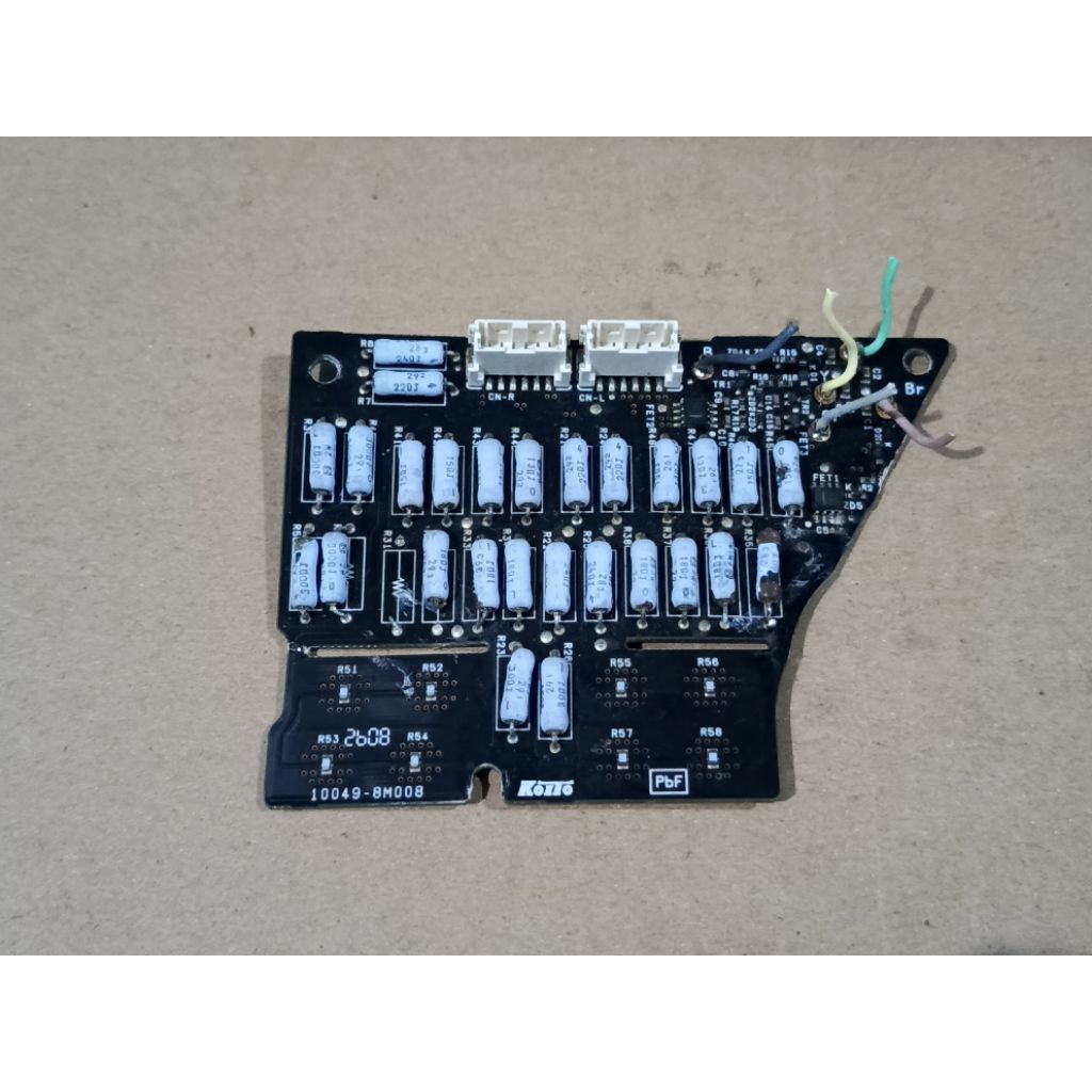 bahan kanibal modul pcb papan driver led lampu depan nmax new original modul driver lampu led nmax n