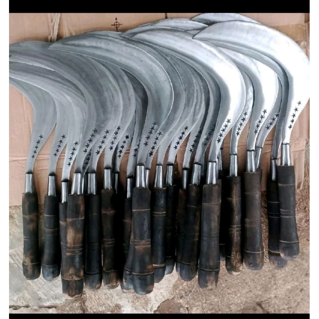 bahan baja arit rumput bintang 5