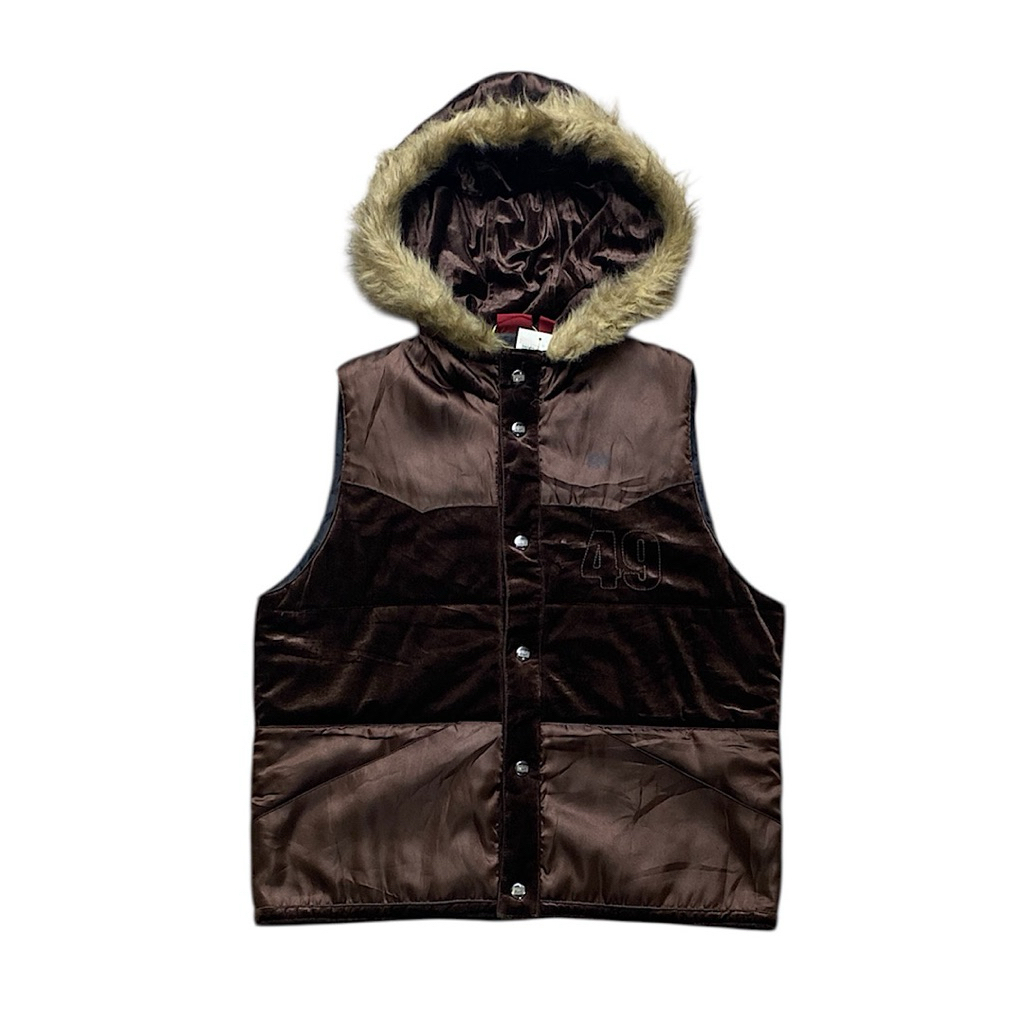 Onitsuka tiger hoodie vest rompi second