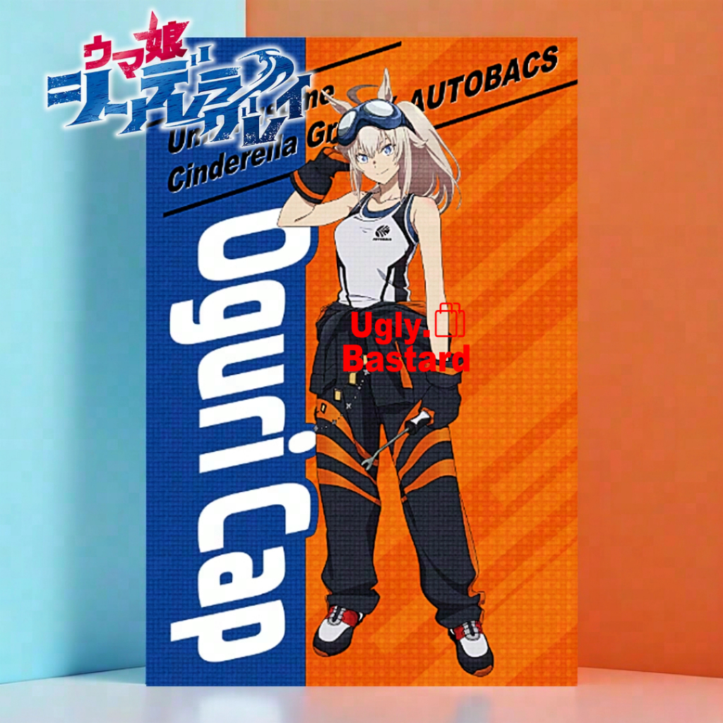Poster A2 Oguri Cap Uma Musume Cinderella Gray x Autobacs collaboration [Uma Musume Cinderella Gray]