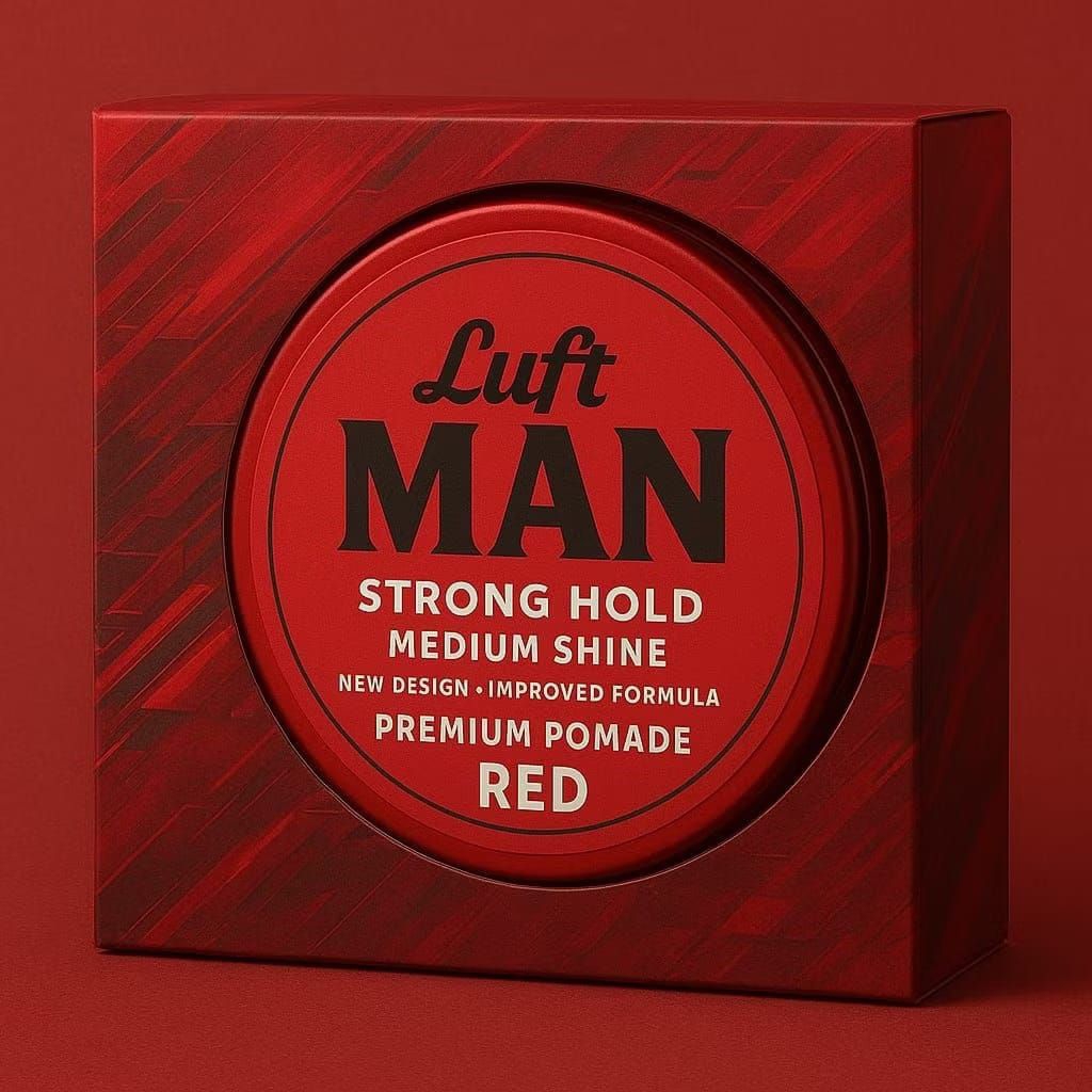LUF MAN POMADE STRONG MERAH