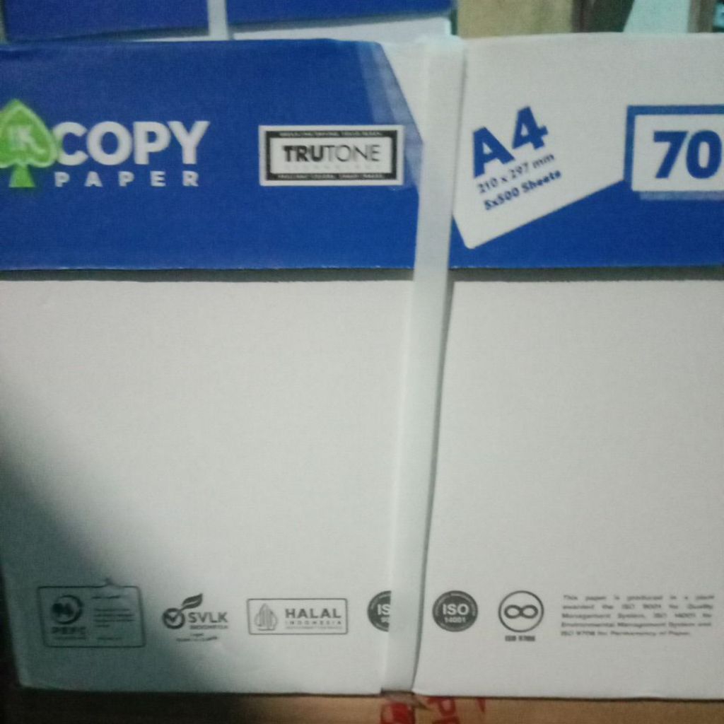 ik copy paper 70 gsm A4 /dus