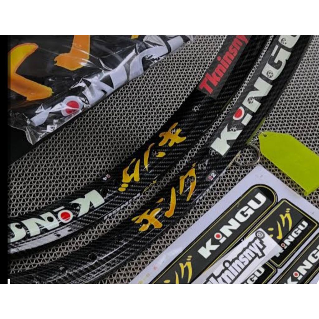 Sticker velg variasi motif kingu Alloy ring 17 mantap untuk semua jenis warna