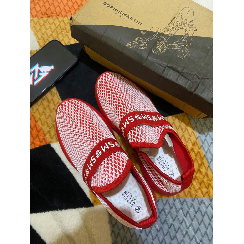 Sepatu/Shoes Sophie Martin Nicolette Red 38