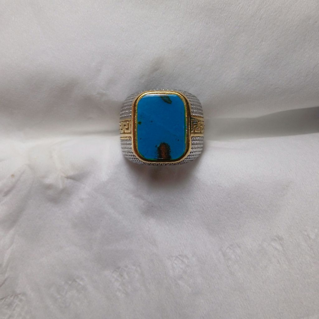 Cincin bacan doko kotak natural elegan