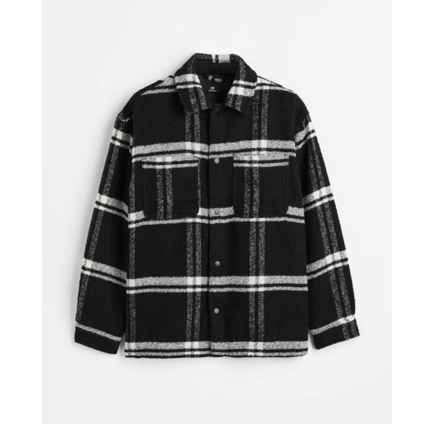 flannel h&m - FLANEL H&M - KEMEJA OVERSHIRT - H&M . FLANEL - OUTER - KEMEJA - H&M - KEMEJA H&M OVERS