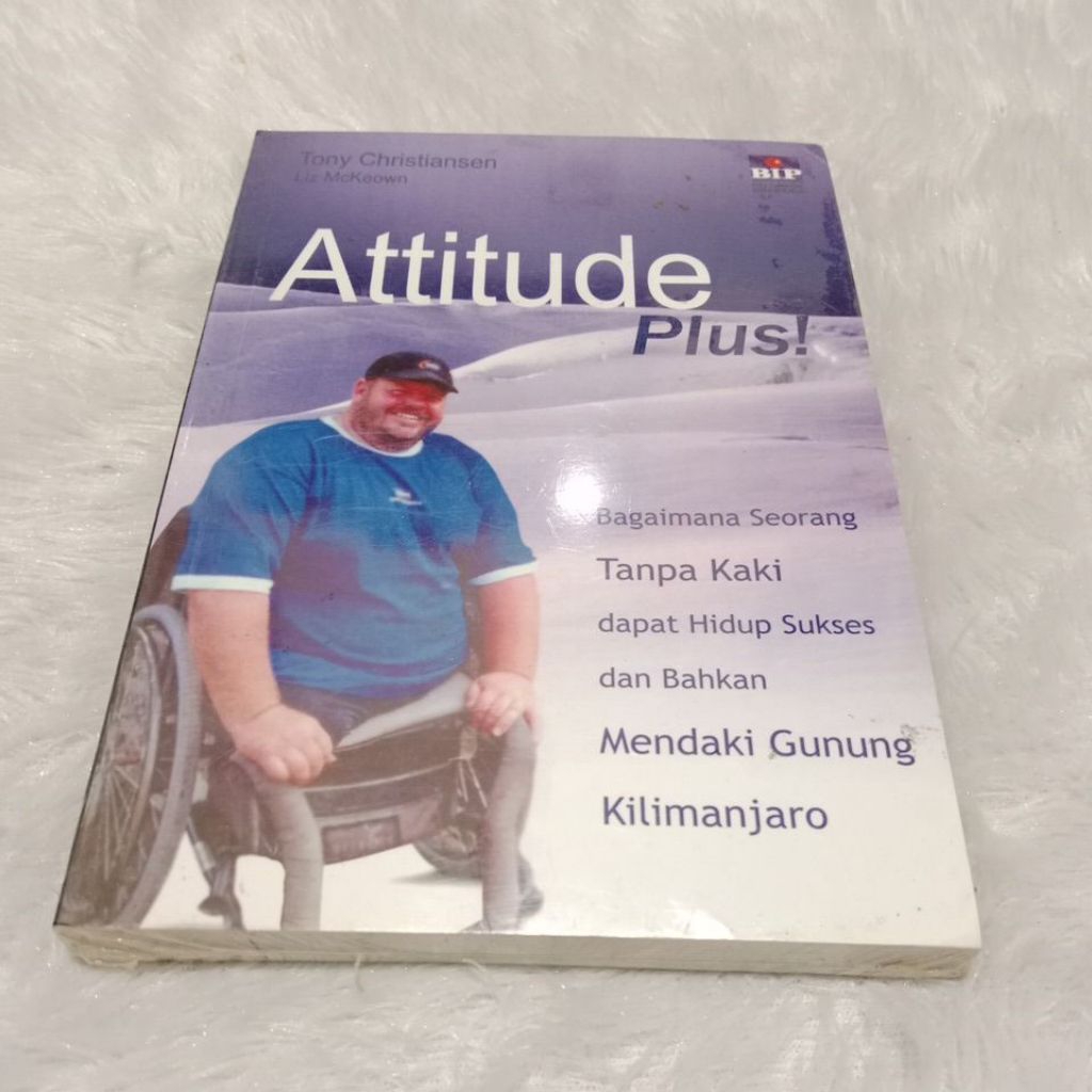Buku Attitude Plus - Tony Christiansen