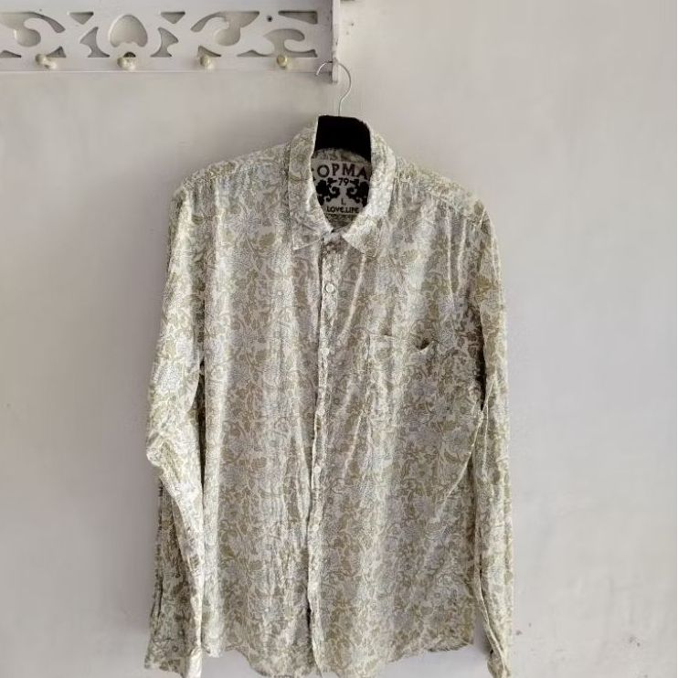 kemeja topman SIZE L brand pria