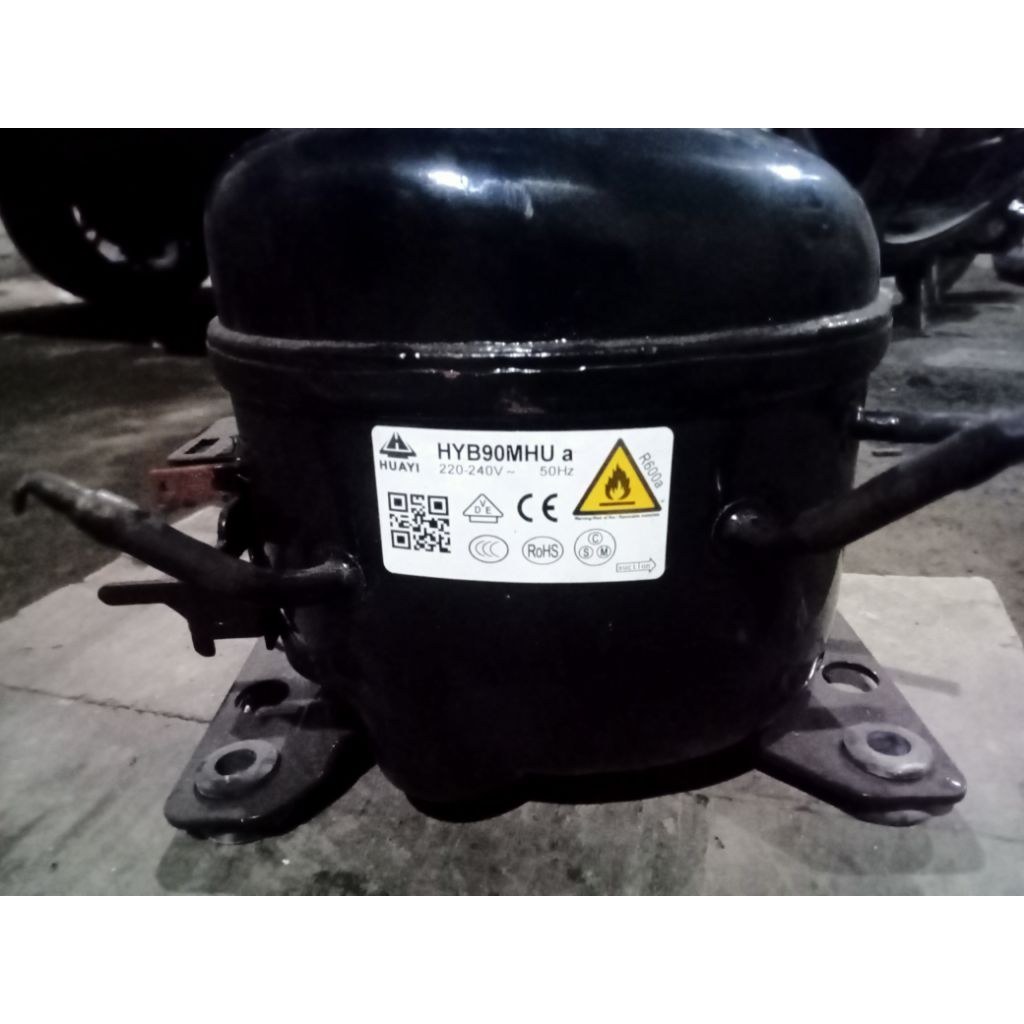 kompresor kulkas 2pintu HYB90MHU r600 original