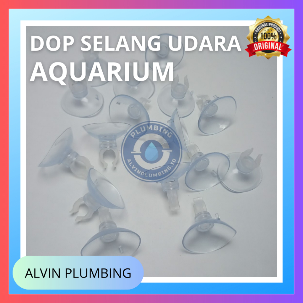 [10mm] Cusuction cup holder dop | Dop Selang 10mm Aquarium