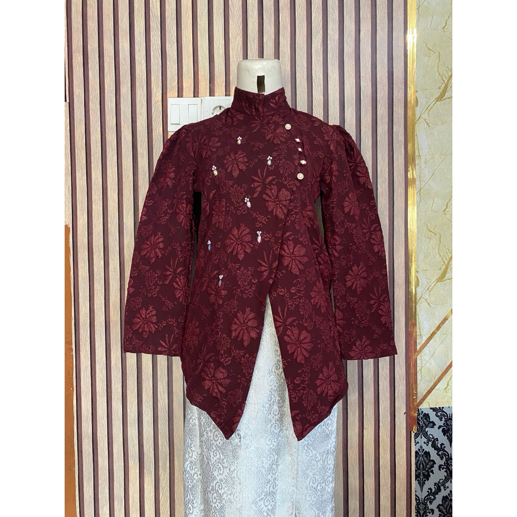 Kebaya Bunga Timbul(tanpa rok)