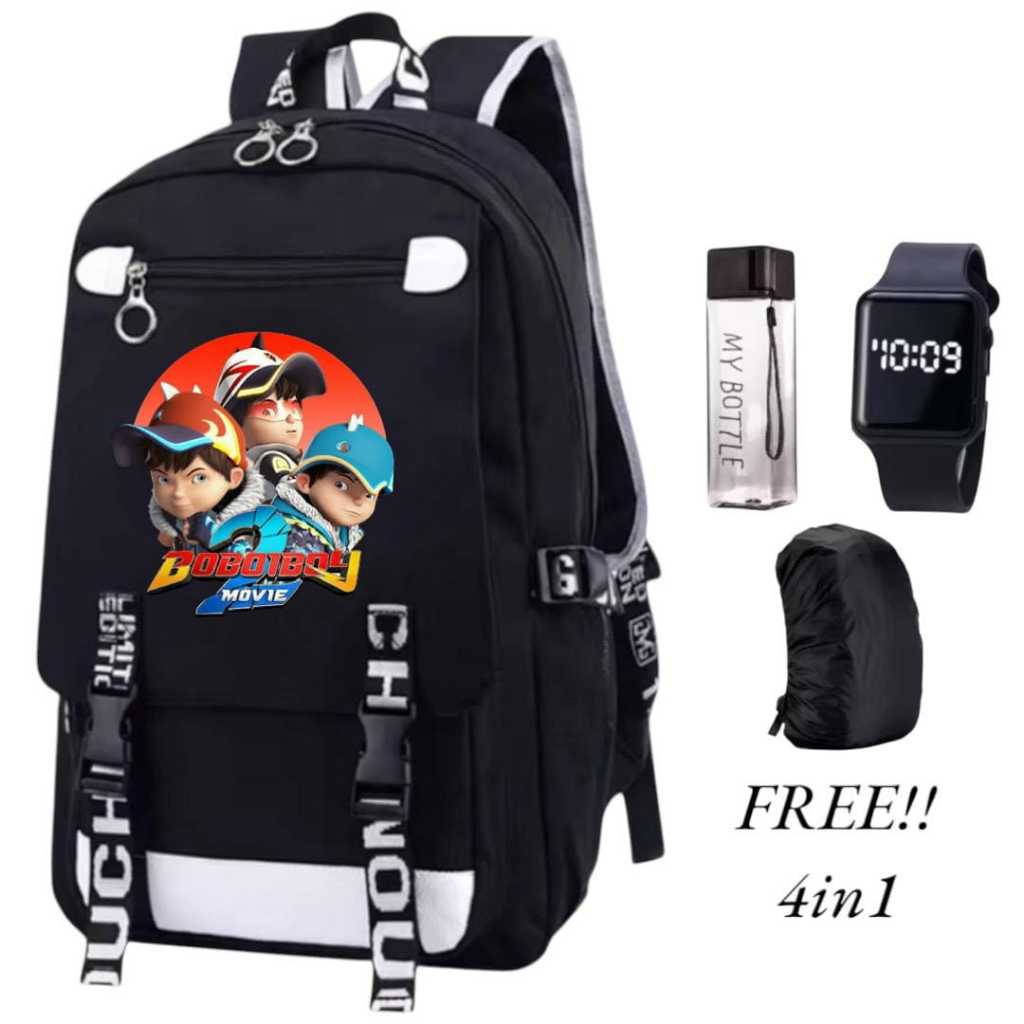 Tas Ransel Terbaru Tas Sekolah Tk Sd Smp Tas Anak Laki-Laki Anime Boboiboy