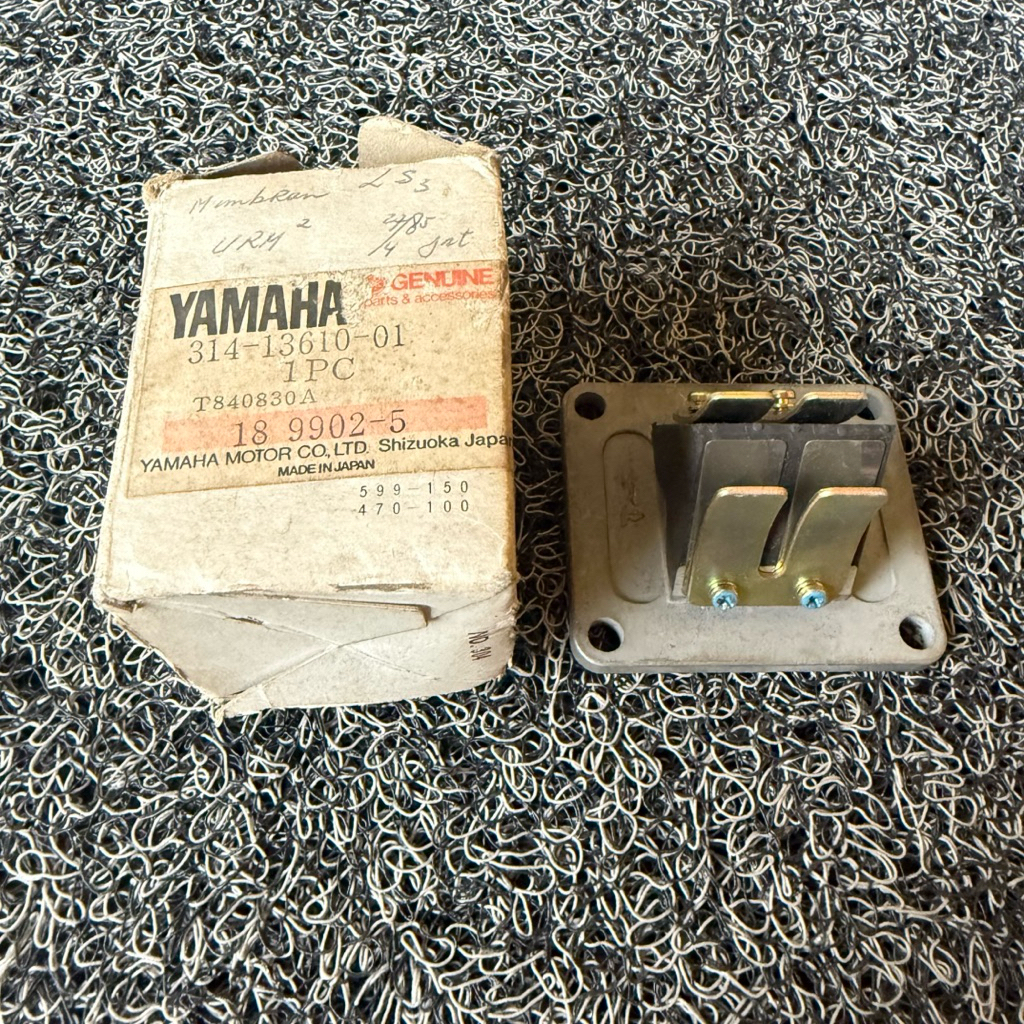 Valve Membran Manifol RX 100 DT 100 Ls3 Rs 100 Original Made In japan 314-13610-01 (Nos)