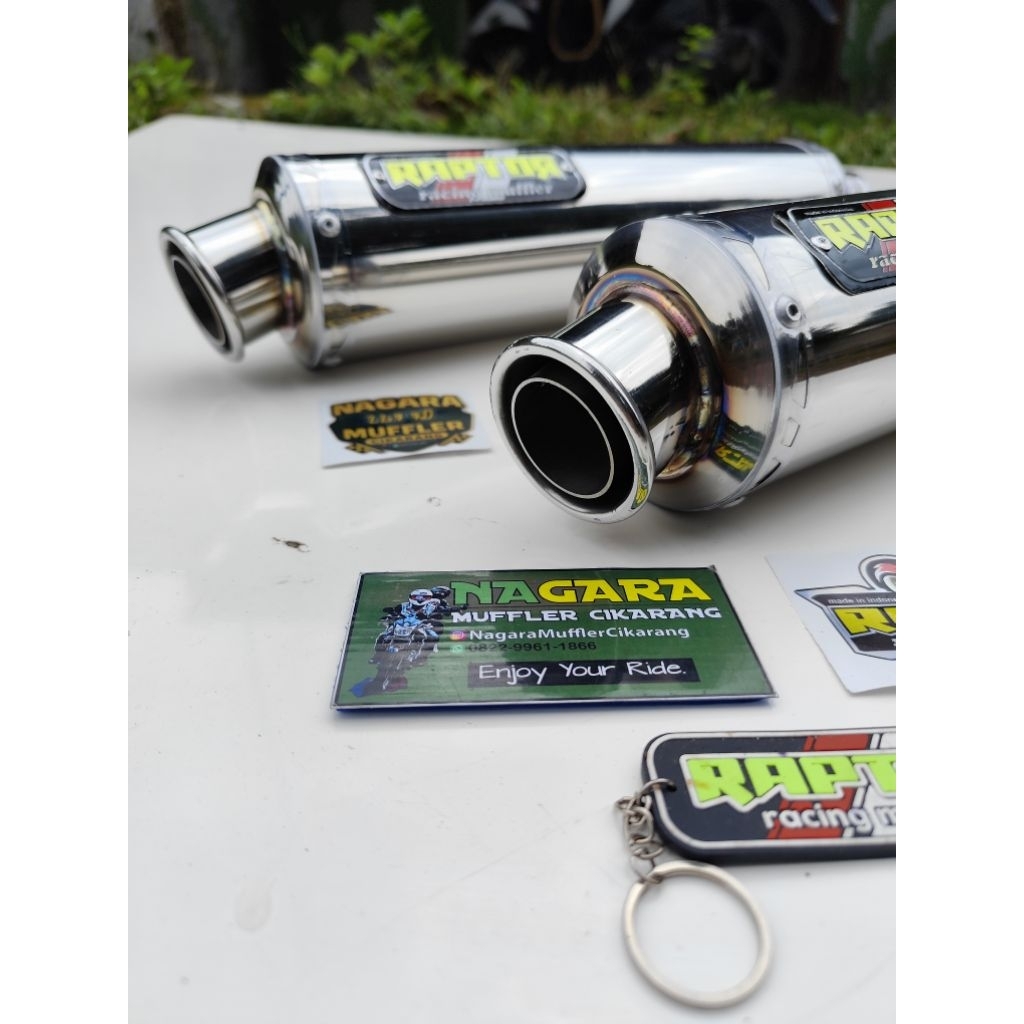 Silincer Racing Stainless 32cm Original Raptor Racing Muffler