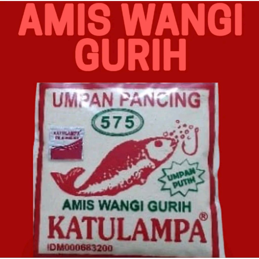 umpan pancing katulampa amis wangi gurih 1 renceng (10pcs)