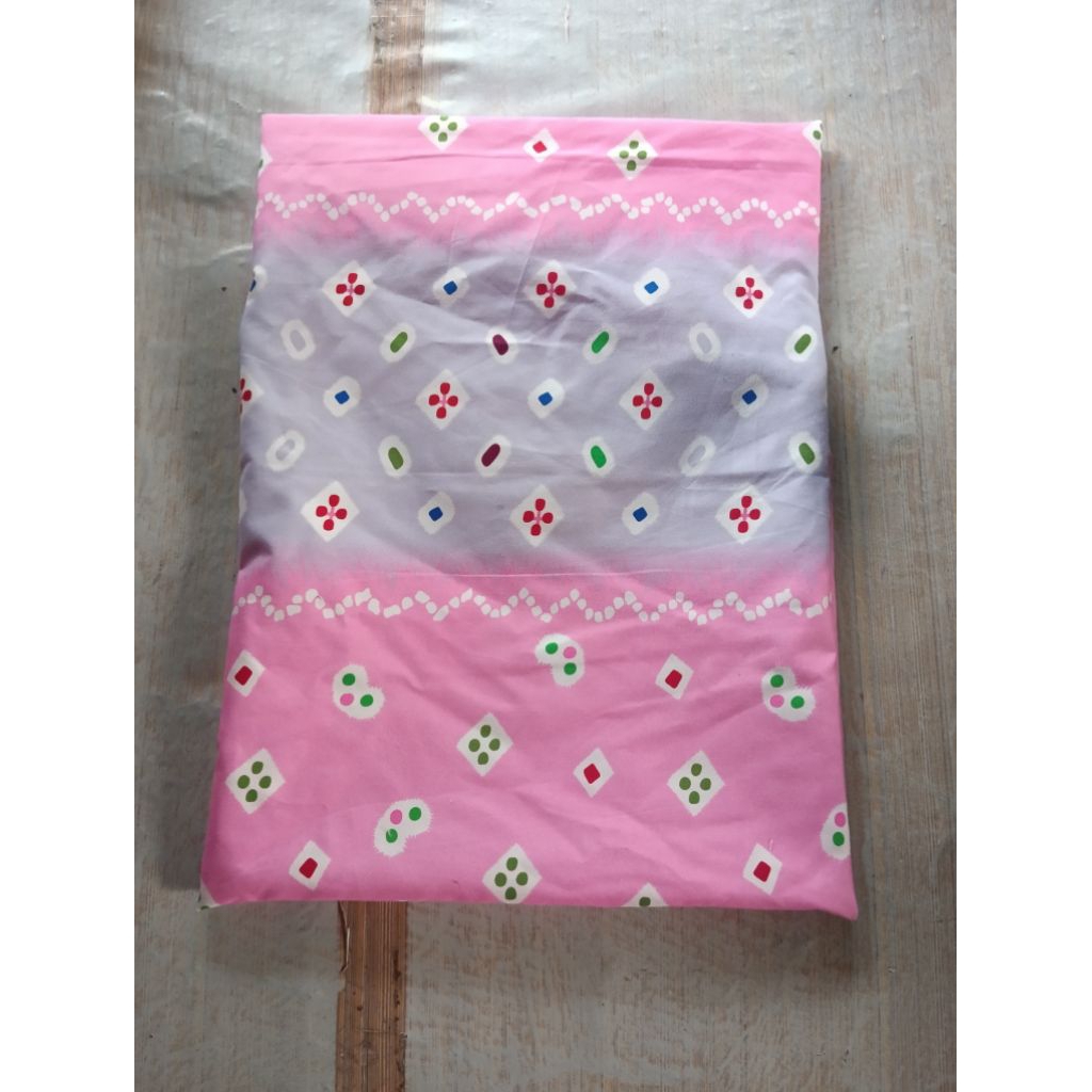 sarung bantal motif batik jumputan lengkap