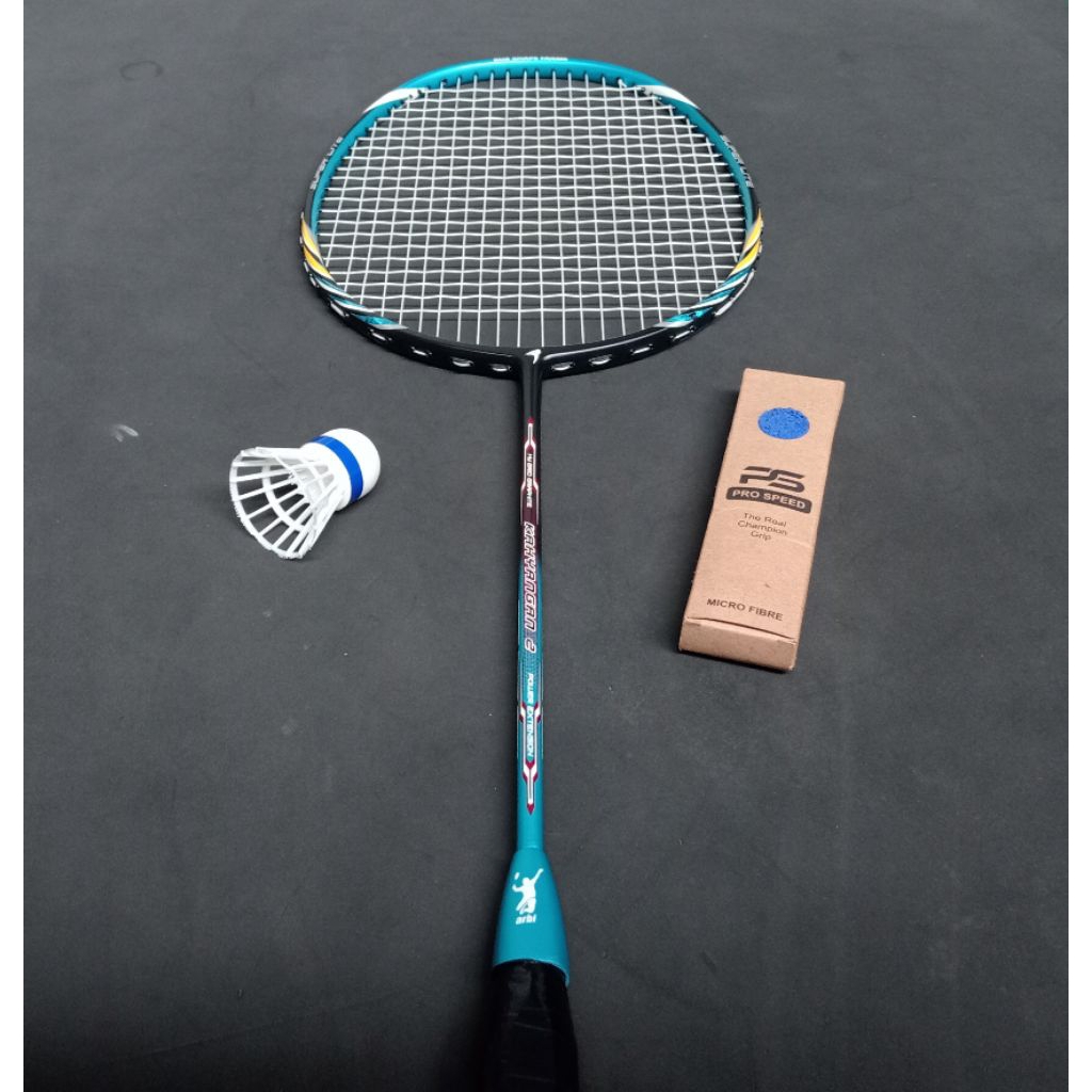 Raket badminton bekas second original flypower kahyangan 2