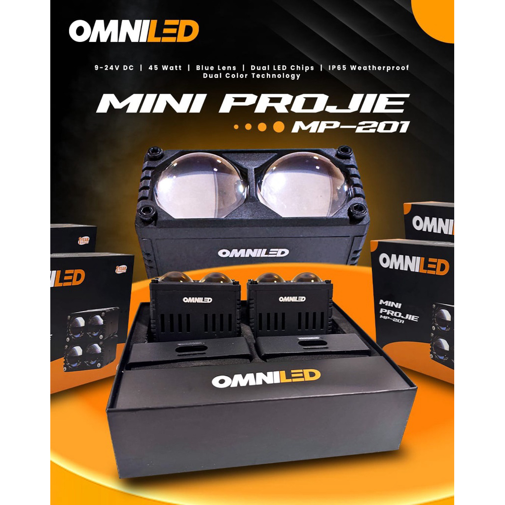 LAMPU OMNILED X2 TYPE MP-201 GARANSI 1 TAHUN 100 WATT