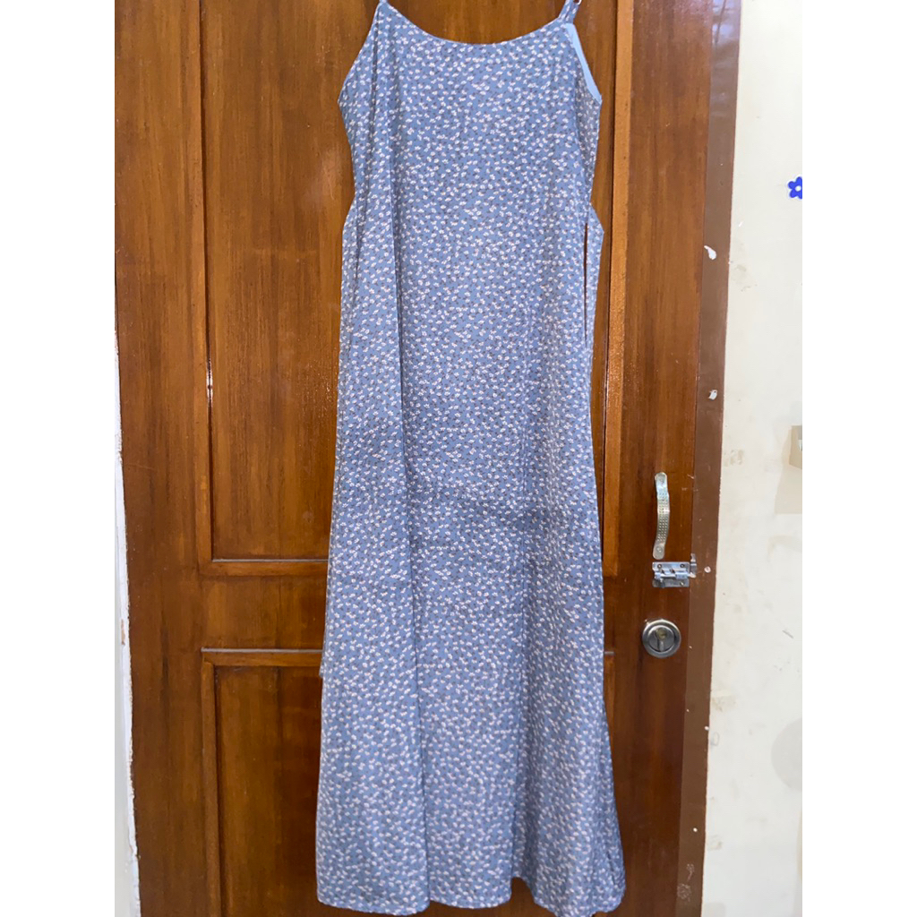 preloved overall dress-haraskirt