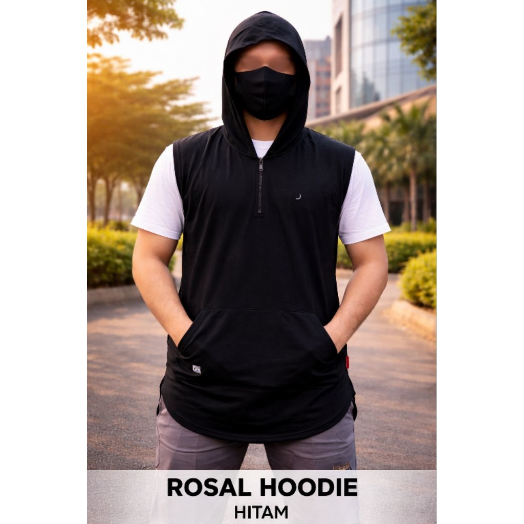 Rompi muslim pria polosn/rompi Shalat pria