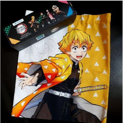 Tote Bag Demon Slayer x Family Mart Zenitsu & Nezuko