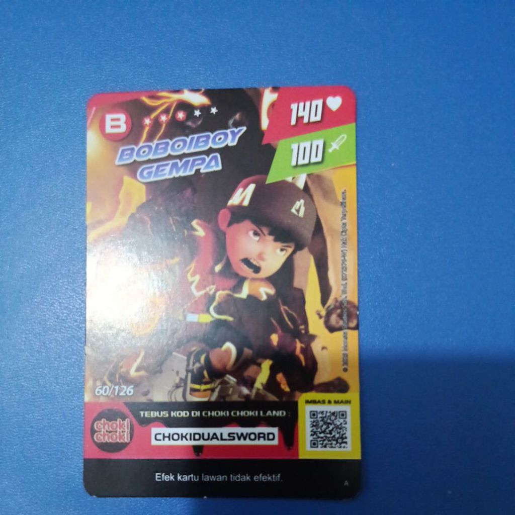monsta card boboiboy galaxy/ BOBOIBOY GEMPA