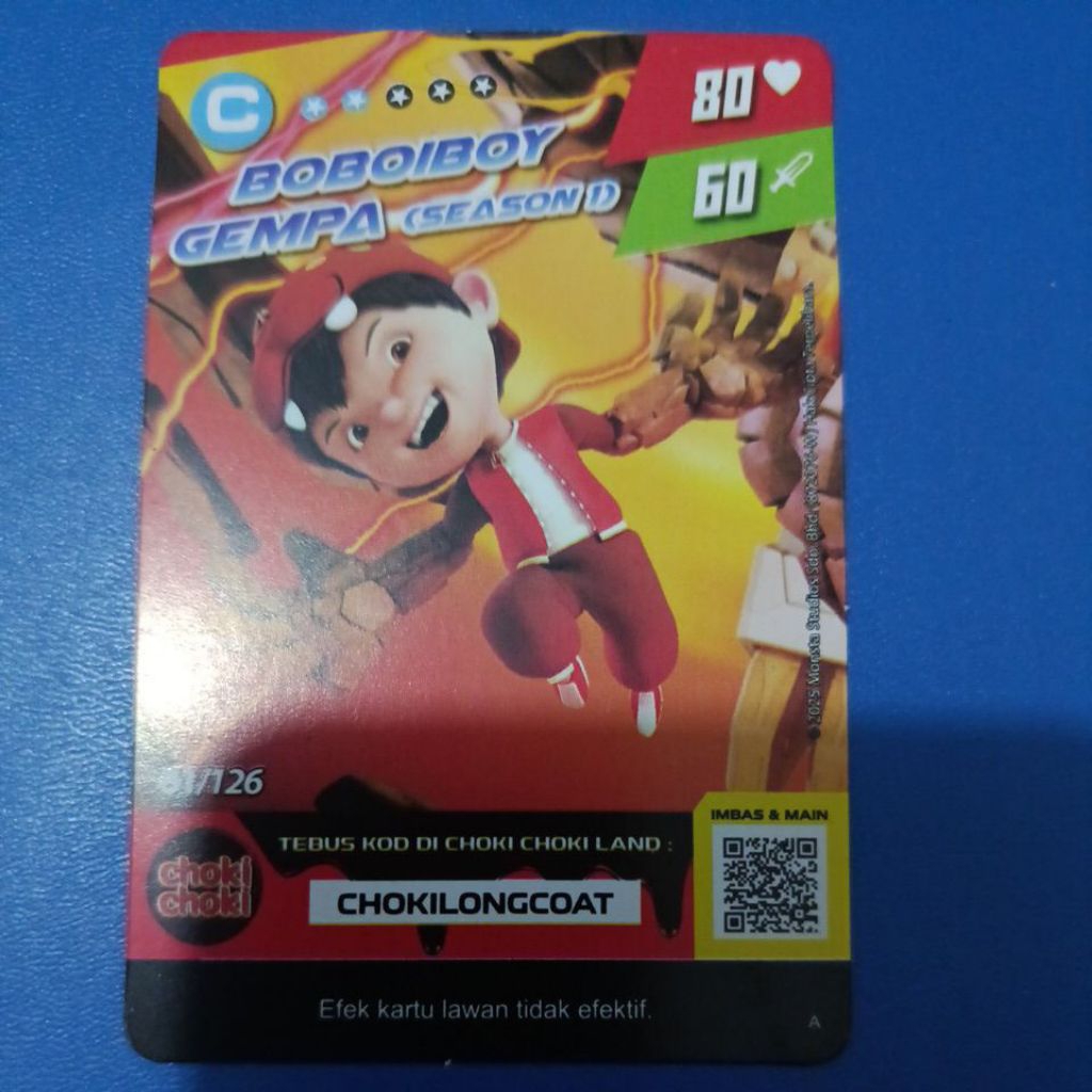 monsta card boboiboy galaxy/Boboiboy gempa season 1