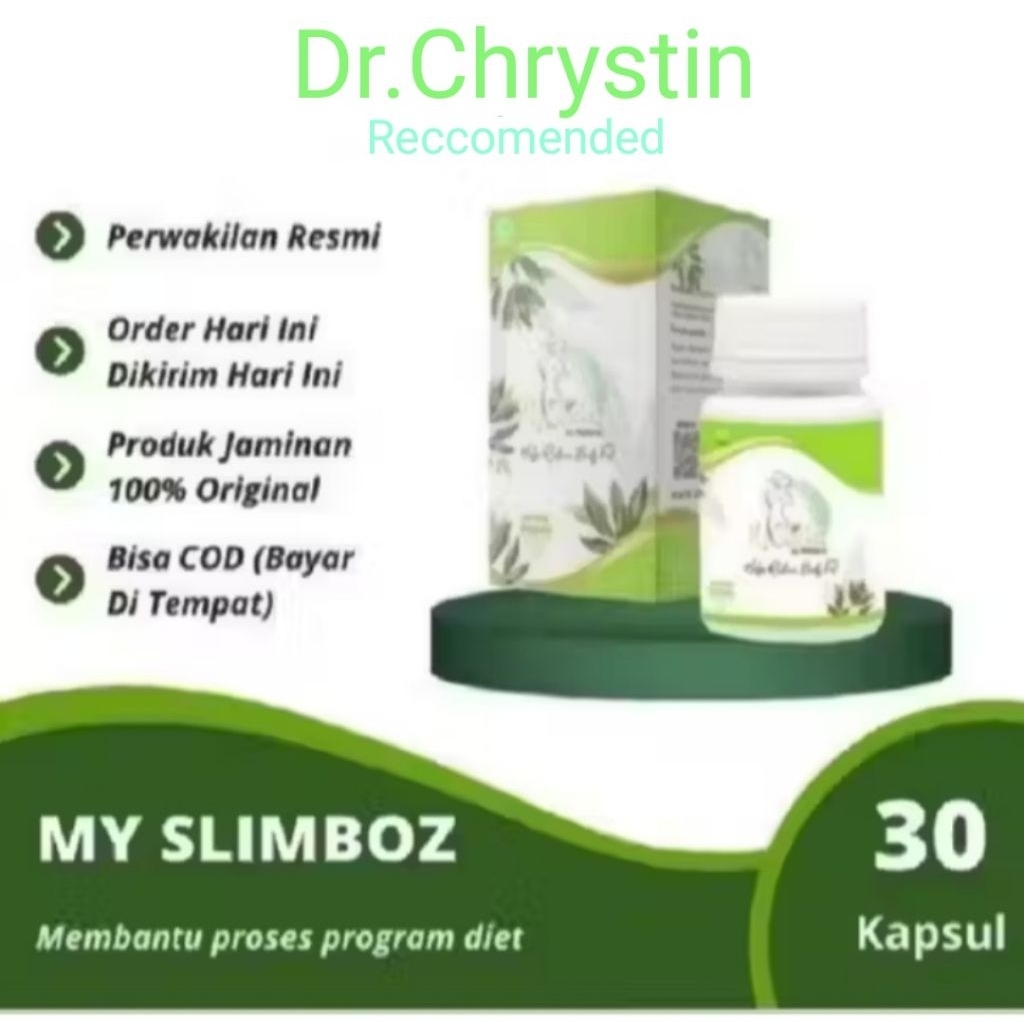 My Slimboz Jamu Obat Diet Penurun Berat Badan Herbal Alami Pelangsing Badan Izin Resmi BPOM