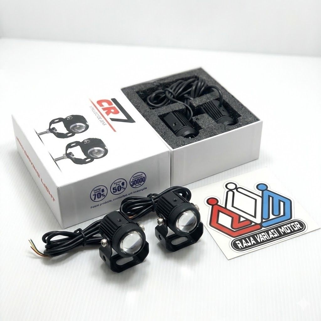 Lampu Sorot tembak putih kuning CR7.chip pendingin.Universal