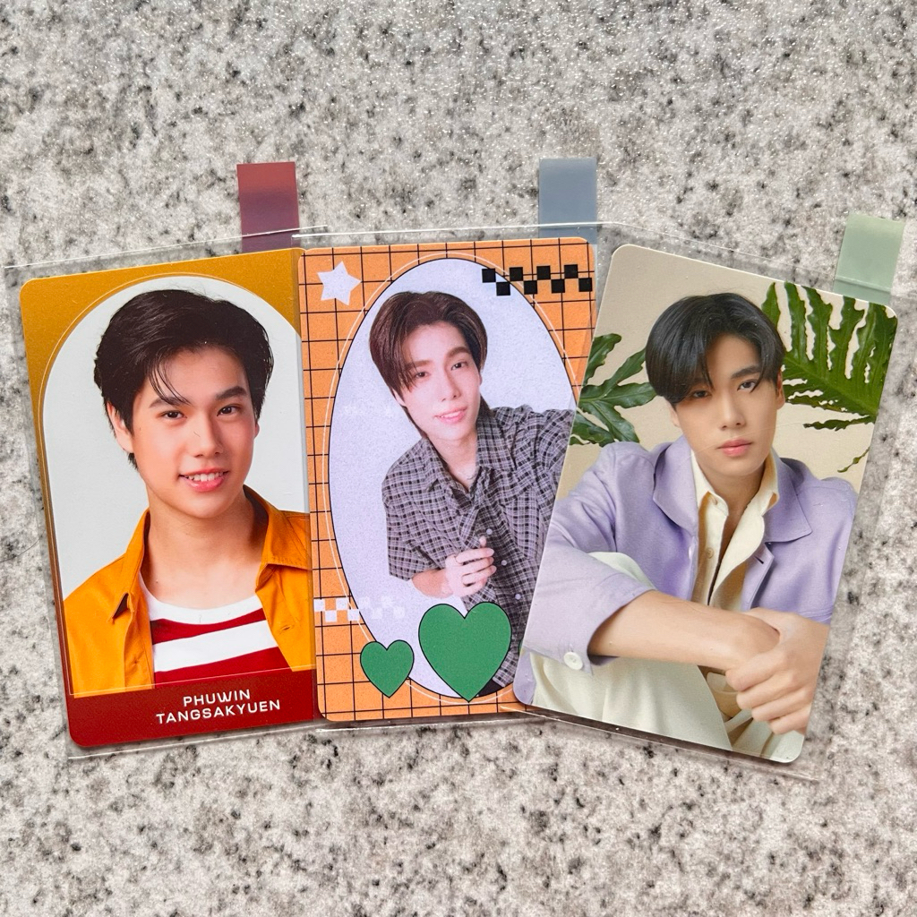 [Get All] Official Photocard Phuwin Tangsakyuen Super Color 2022 Blooming 2023 Mesmerizing 2025 GMMT