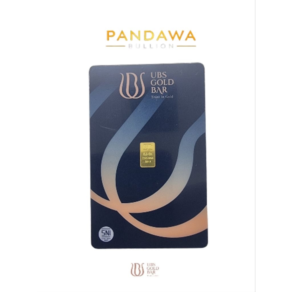 Logam Mulia Emas UBS Gold Bar 0.5Gram