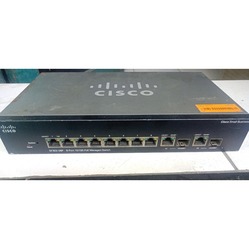 Switch Cisco 8-Port PoE minus 3port