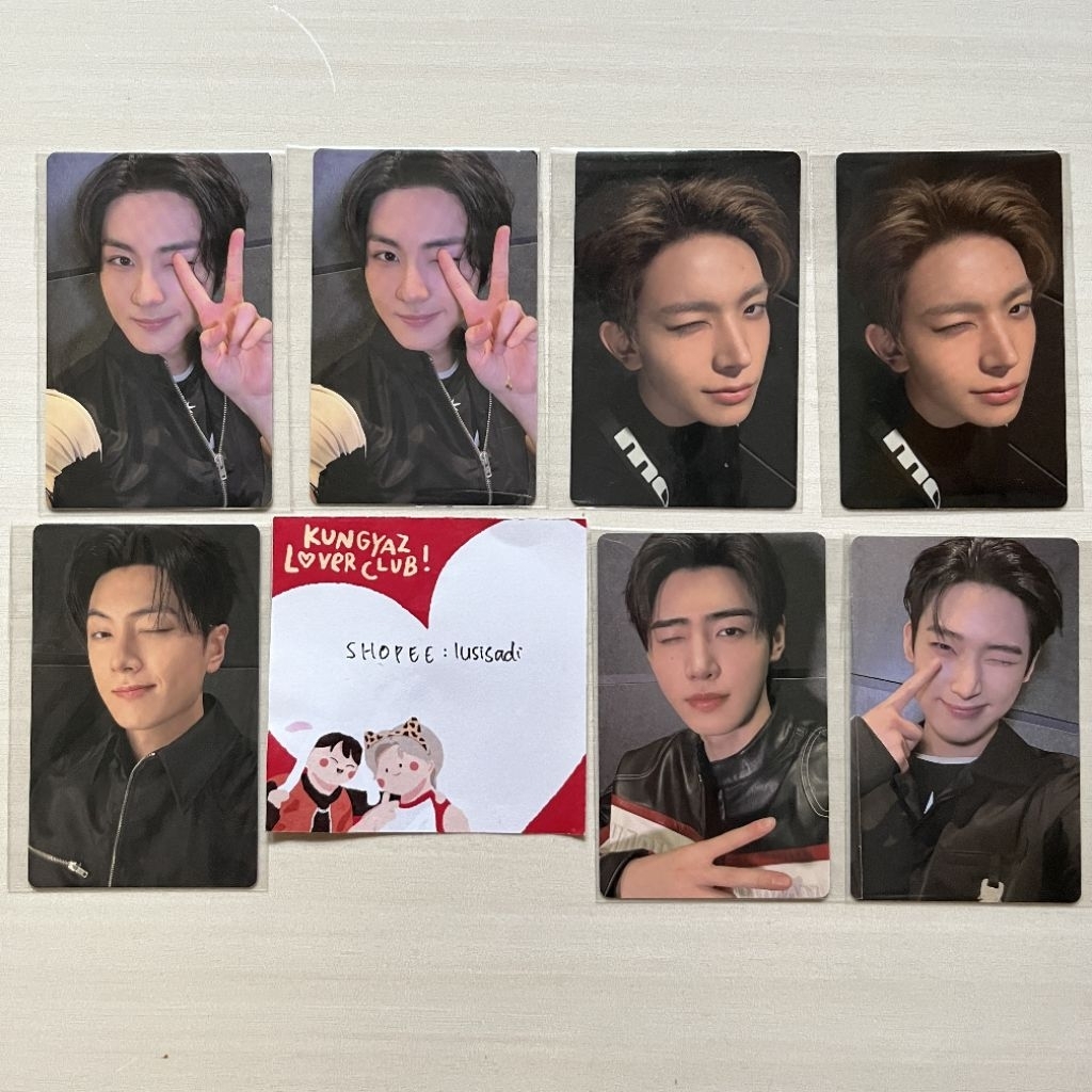 ENHYPEN 5th Enniversary Night PC Photocard Wink Desire:Unleash - Jungwon, Heeseung, Jay, Sunghoon, S