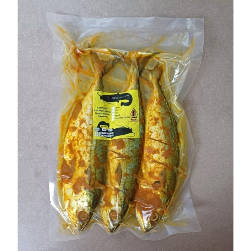 Ikan KEMBUNG BANJAR 3 Ekor Marinasi Bumbu Kuning Spesial Praktis Tinggal Goreng Bakar Pepes Gulai dl