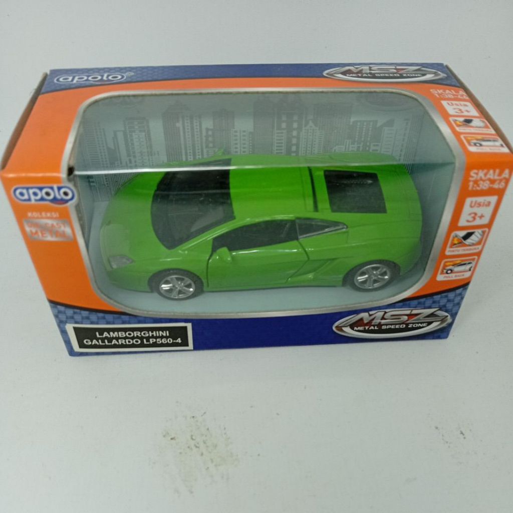 Apolo MSZ Lamborghini Gallardo LP560-4 (Hijau)