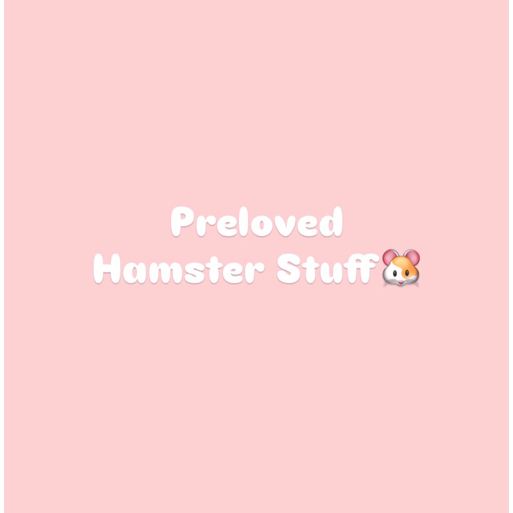 Preloved Hamster Stuff