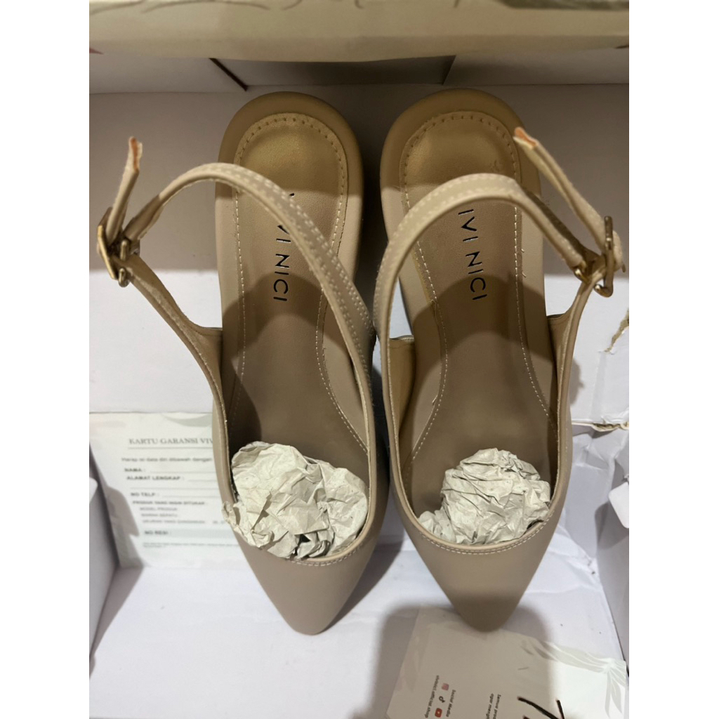[NEW] VIVI NICI SEPATU SANDAL MULES SWEET CORN