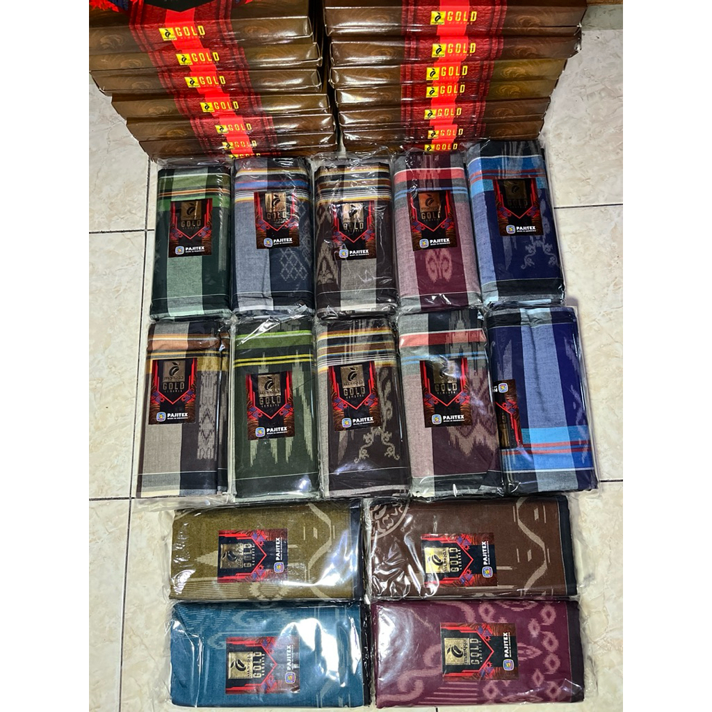 Sarung Wadimor & Mangga Gold Pria Dewasa Mutif Batik Bali & Kembang Best Seller