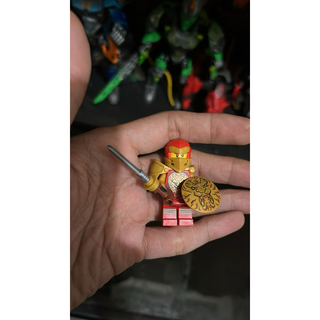 Lego Ninjago Hero Kai Minifigure Master of the mountain Red Ninja | 71720 | 71721