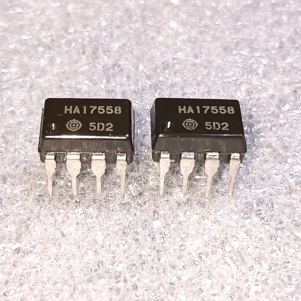 IC HA17558 Low Noise Dual Op-Amp Bipolar Input Original Hitachi/Renesas
