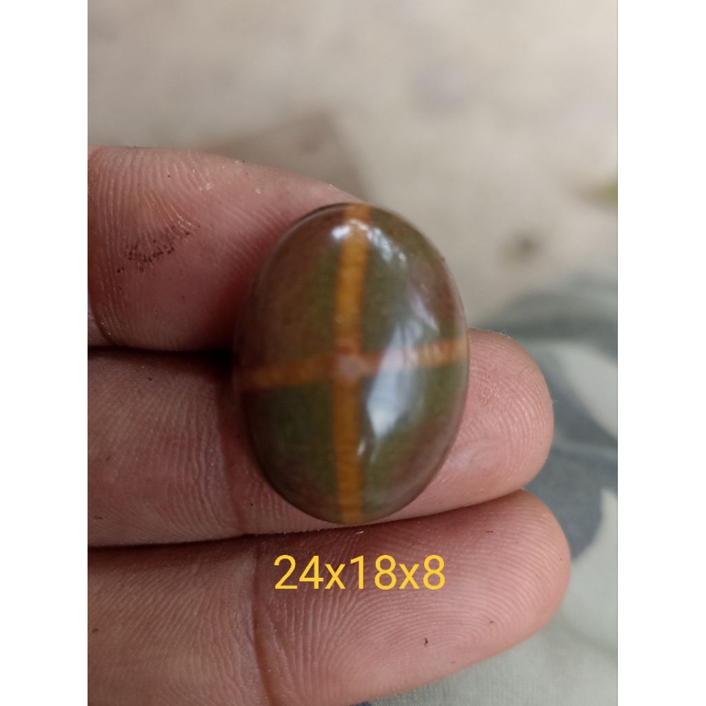 Batu Tapak Jalak Aceh urat kuning keemasan