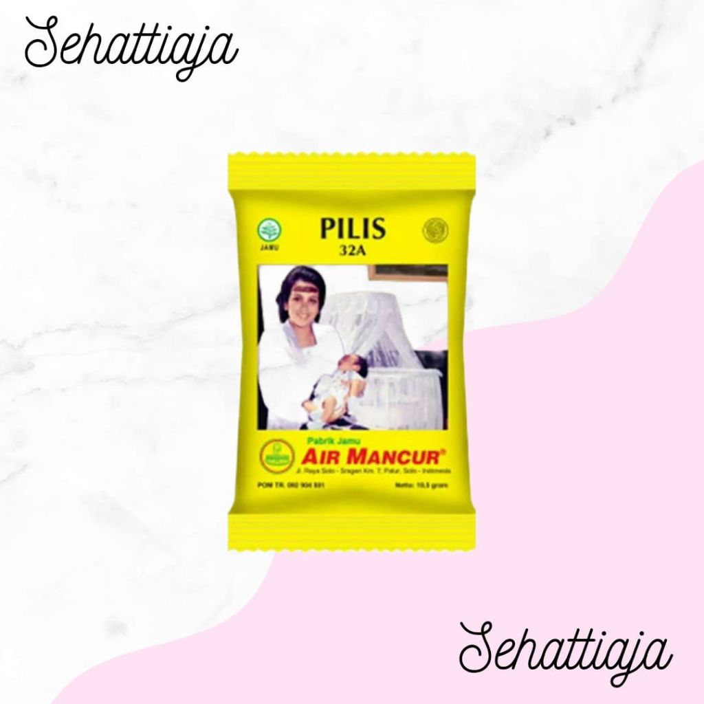Air Mancur Pilis - Pilis Padat Herbal untuk Meredakan Sakit Kepala Wanita Pasca Melahirkan