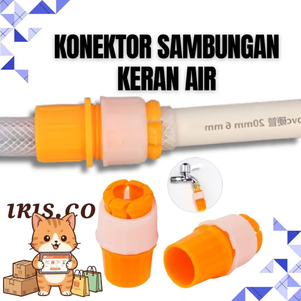 KONEKTOR SELANG SAMBUNGAN KRAN AIR/ PENYAMBUNG SELANG AIR / SAMBUNGAN SELANG