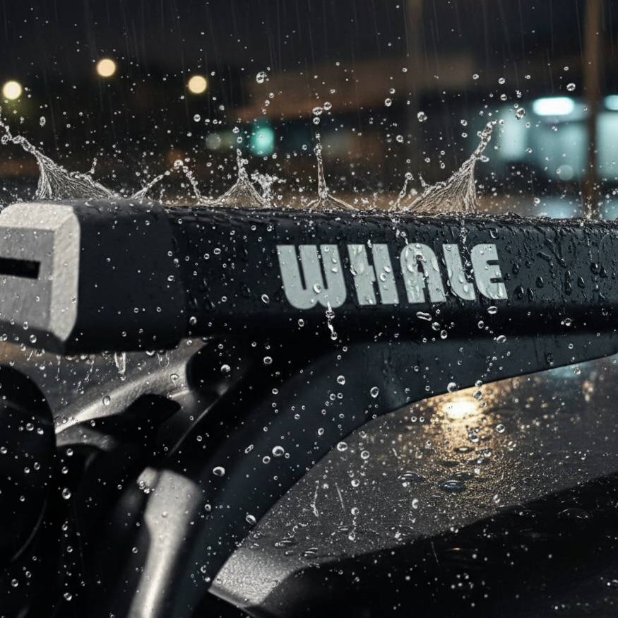 Cutting Stiker Cross bar Mobil Whale Carrier Stiker Roof Rack Roof Box Mobil Size 7x1,5 Cm Premium W