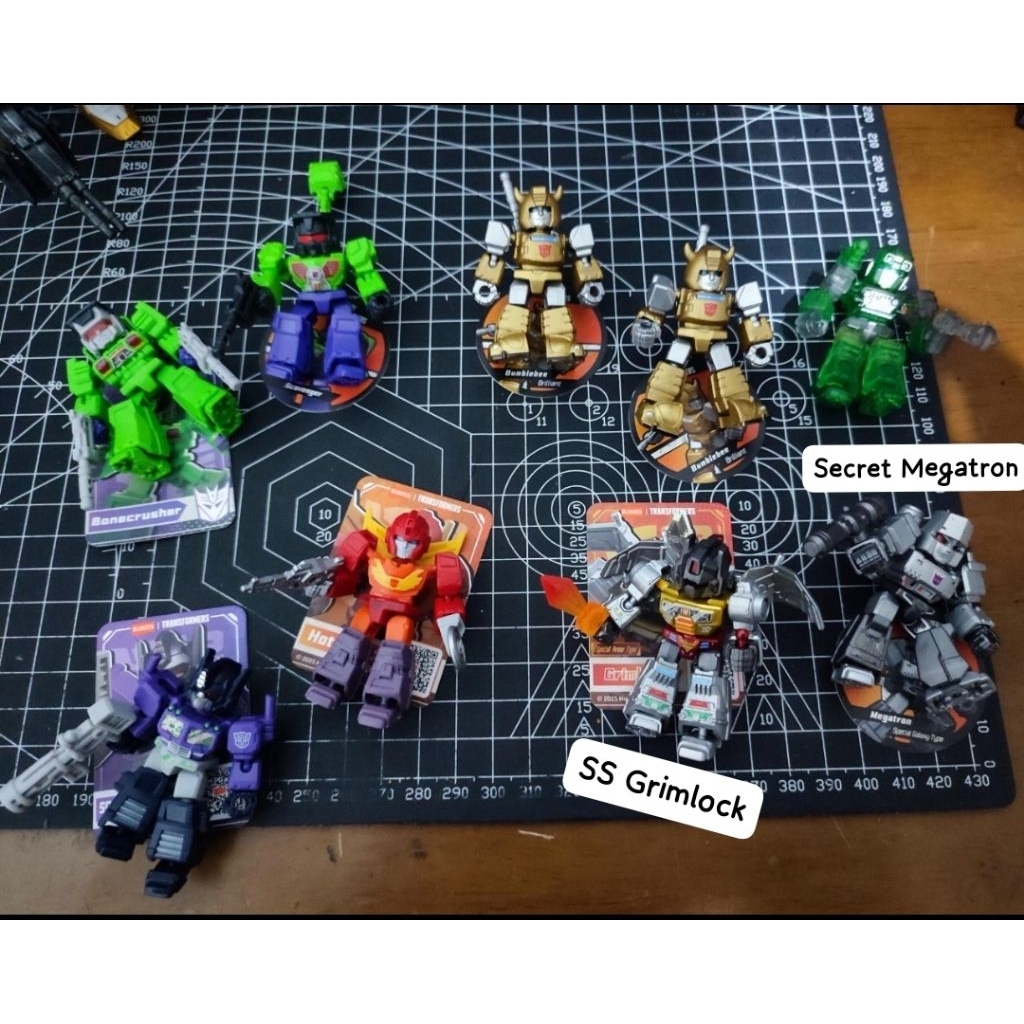 Bundle Blokees GDV dan GV (Belum SCAN) Super Secret Grimlock Secret Megatron