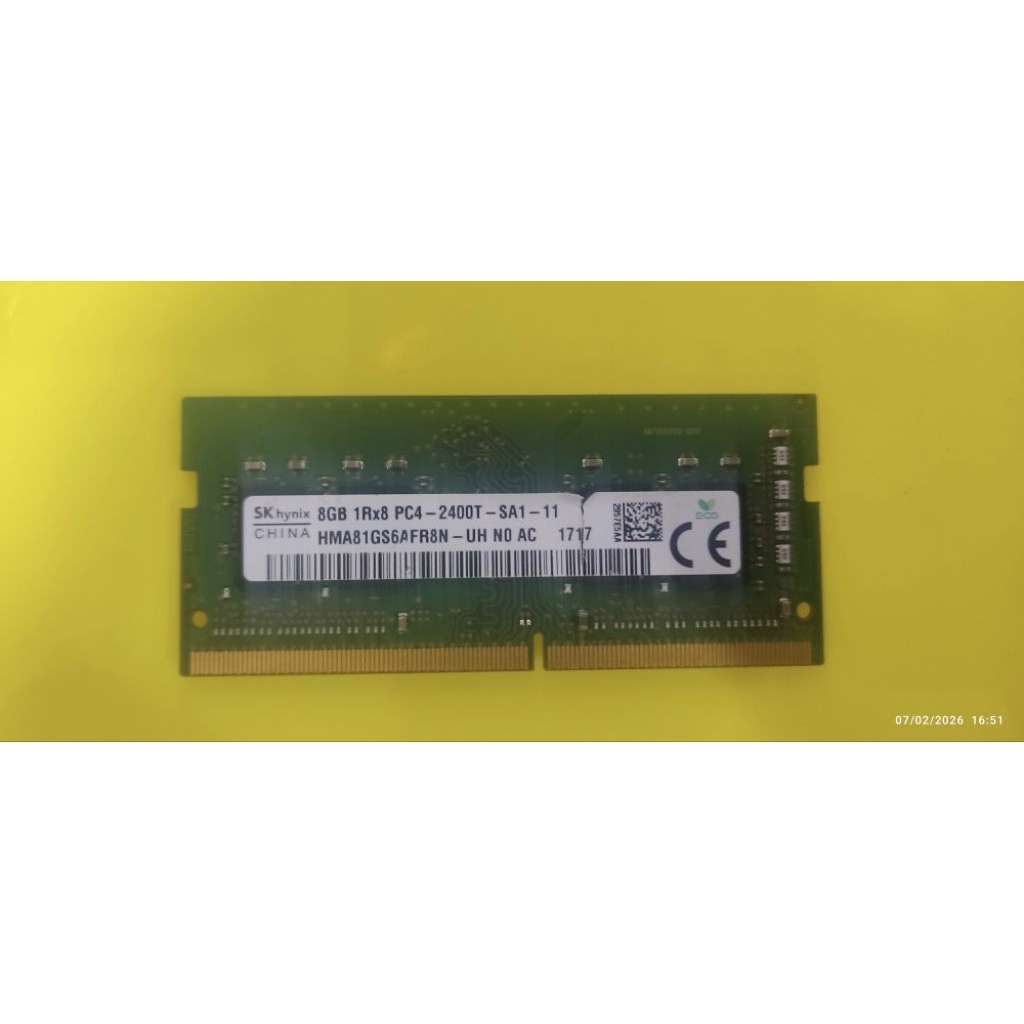 Ram Sodimm Laptop DDR4 8GB 4GB