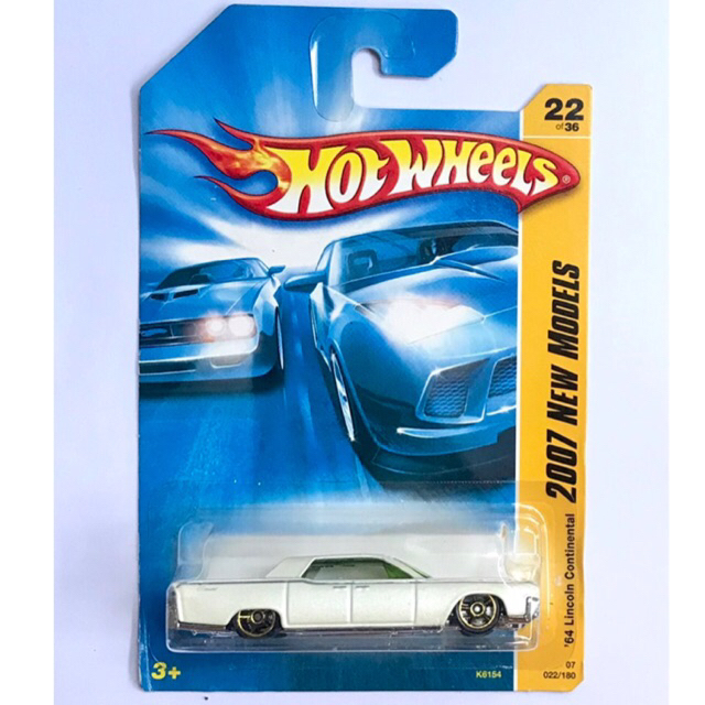 HOT WHEELS - 64 LINCOLN CONTINENTAL  Wht